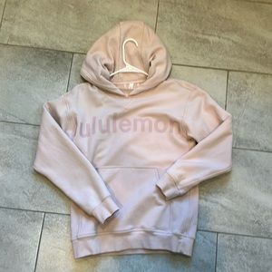 Pink lululemon hoodie size 6
